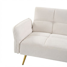 Load image into Gallery viewer, Forest 3 Seater Sofa Bed with Cup Holder - Beige