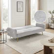 Load image into Gallery viewer, Kiwi 3 Seater Sofa Bed - Grey