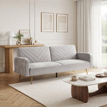 Load image into Gallery viewer, Kiwi 3 Seater Sofa Bed - Grey