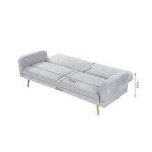 Load image into Gallery viewer, Kiwi 3 Seater Sofa Bed - Grey