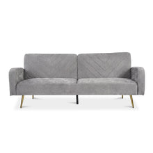Load image into Gallery viewer, Kiwi 3 Seater Sofa Bed - Dark Grey