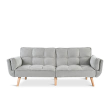 Load image into Gallery viewer, Puna 3 Seater Sofa Bed - Grey