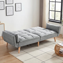 Load image into Gallery viewer, Puna 3 Seater Sofa Bed - Dark Grey