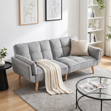 Load image into Gallery viewer, Puna 3 Seater Sofa Bed - Dark Grey