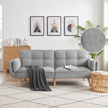 Load image into Gallery viewer, Puna 3 Seater Sofa Bed - Dark Grey
