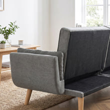 Load image into Gallery viewer, Puna 3 Seater Sofa Bed - Dark Grey