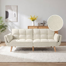 Load image into Gallery viewer, Puna 3 Seater Sofa Bed - Dark Beige