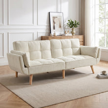 Load image into Gallery viewer, Puna 3 Seater Sofa Bed - Dark Beige