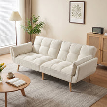 Load image into Gallery viewer, Puna 3 Seater Sofa Bed - Dark Beige