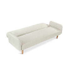 Load image into Gallery viewer, Kiri 3 Seater Sofa Bed - Beige