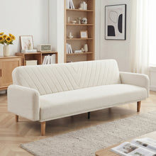Load image into Gallery viewer, Kiri 3 Seater Sofa Bed - Beige
