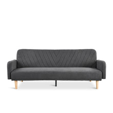Load image into Gallery viewer, Kiri 3 Seater Sofa Bed - Grey