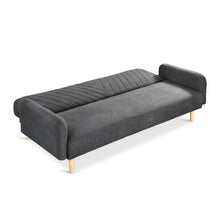Load image into Gallery viewer, Kiri 3 Seater Sofa Bed - Grey
