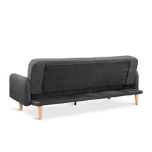 Load image into Gallery viewer, Kiri 3 Seater Sofa Bed - Grey