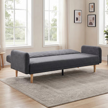 Load image into Gallery viewer, Kiri 3 Seater Sofa Bed - Grey