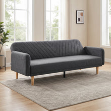Load image into Gallery viewer, Kiri 3 Seater Sofa Bed - Grey