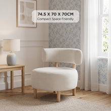 Load image into Gallery viewer, lt11097-milo-chenille-armchair-white-2607163