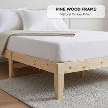 Load image into Gallery viewer, 24486-miro-double-wooden-bed-frame-natural-2607175