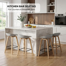 Load image into Gallery viewer, 24362-kai-metal-bar-stool-65cm-set-of-4-grey-2607214
