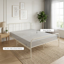Load image into Gallery viewer, Bolt Queen Metal Bed Frame - Light Khaki