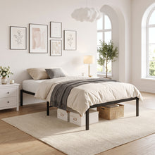 Load image into Gallery viewer, Lite Single Metal Bed Frame - Black