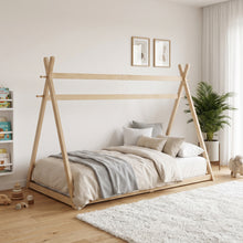 Load image into Gallery viewer, Harbor Single Wooden Bed Frame - Natural