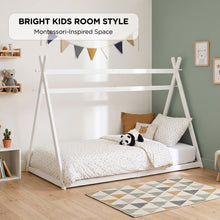 Load image into Gallery viewer, Harbor Single Wooden Bed Frame - White