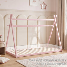 Load image into Gallery viewer, Harbor Single Wooden Bed Frame - Pink