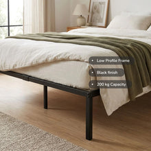 Load image into Gallery viewer, Lite Queen Metal Bed Frame - Black