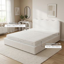 Load image into Gallery viewer, Cove Queen Gas Lift Bed Frame - White