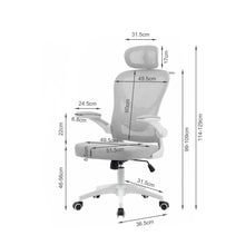 Load image into Gallery viewer, Wellis Office Chair - Grey