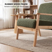 Load image into Gallery viewer, Aven Boucle Armchair - Dark Green
