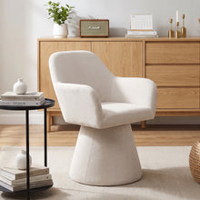 Load image into Gallery viewer, Nilo Swivel Barrel Armchair - Beige