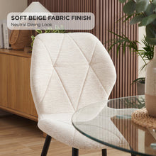 Load image into Gallery viewer, 24531-nori-fabric-dining-chair-set-of-4-beige-2607274