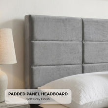 Load image into Gallery viewer, 24342-slate-queen-bed-frame-grey-2607274
