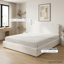 Load image into Gallery viewer, lt11009-floria-super-king-gas-lift-bed-frame-white-2607281