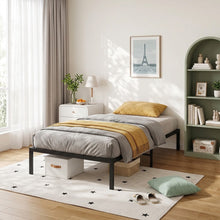 Load image into Gallery viewer, 24440-lite-single-metal-bed-frame-black-2607291
