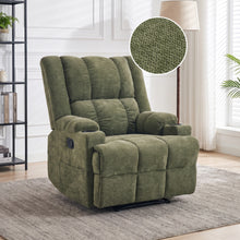 Load image into Gallery viewer, Corven Manual 1 Seater Recliner Sofa - Green