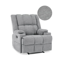 Load image into Gallery viewer, Corven Manual 1 Seater Recliner Sofa - Grey