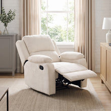 Load image into Gallery viewer, Solis Manual 1 Seater Recliner Sofa - Beige