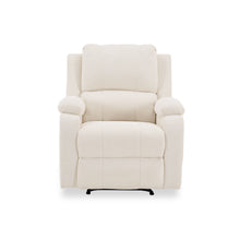 Load image into Gallery viewer, Solis Manual 1 Seater Recliner Sofa - Beige