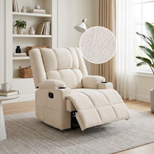 Load image into Gallery viewer, Corven Manual 1 Seater Recliner Sofa - Beige