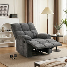 Load image into Gallery viewer, Orston Manual 1 Seater Recliner Sofa - Dark Grey