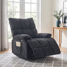 Load image into Gallery viewer, Orston Manual 1 Seater Recliner Sofa - Black