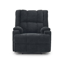 Load image into Gallery viewer, 24548-corven-manual-1-seater-recliner-sofa-black-2608033
