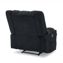 Load image into Gallery viewer, 24548-corven-manual-1-seater-recliner-sofa-black-2608037