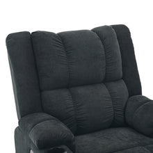 Load image into Gallery viewer, 24548-corven-manual-1-seater-recliner-sofa-black-2608038