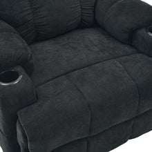 Load image into Gallery viewer, 24548-corven-manual-1-seater-recliner-sofa-black-2608039