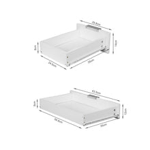 Load image into Gallery viewer, Elva 2 Piece Dressing Table with Mirror & Stool Set - White