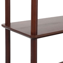 Load image into Gallery viewer, Tui 5 Tier Storage Shelf Bookshelf - Walnut